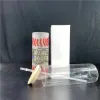 20 unz sublimacja proste oprogramowanie napoje zamrożone przezroczyste szklanki drewniane słomki pokrywki sublimujące białe puste butelki z wodą