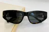 0095 Pink/Grey Oval Women Sunglasses for Women Cateye Shape Glasses Fashion French Sunglasses Summer Eyewere with Box