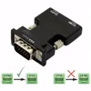 HD 1080P HDMI-compatível com o adaptador VGA F para M Digital para Analog Audio Video Converter Cabo para PC Laptop TV Box Projetor