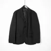 남자 양복 블레이저 캐주얼 가을 남자의 그물 레드 리본 디자인 느슨한 양복 간단한 재킷 트렌드 코트맨스