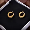 Dames Golden Ear Studs Hoge kwaliteit Earring Modemerkontwerpers Oorbellen