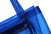 Clear Color PVC Beach Bag med dragkedja som stänger transparent tygväska tillgänglig för anpassade reklampåsar CX220325
