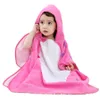 Халаты для девочек, детская одежда с капюшоном, разноцветный банный халат для мальчиков, хлопковые пижамы для ванной комнаты, Children039s, полотенце QWC288S26072249