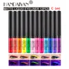 FDA Certificada Cor Matte Eyeliner Líquido Delineadores à prova d'água e suor 12 pcs um saco rápido seco brilhante brilhante sem puxar a última qualidade de marca super