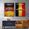 Le Mans Carrera Laguna Seca Ring Poster Op Canvas Print Nordic Wall Art Foto Voor Woonkamer Home Decoratie