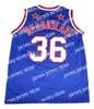 College Basketball indossa maglie da basket # 36 Meadowlark Lemon Harlem Globetrotters Maglia da basket classica retrò Mens cucita Numero personalizzato e nome Jerse