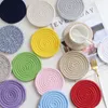 Cotton Thread Insulation Placemat Woven Anti-Scalding Mat Nordic Minimalist Pot Pad Cotton Rope Table Mat LX4820