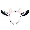 Girl's Dresses Cartoon Cows Cosplay Girls Tutu Dress Animal Cow Outfits For Children Baby Halloween Costume Kids Clothesgirl's