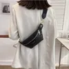 النساء سستة الخصر حزم واسعة حزام Crossbody حقيبة صدر نسائية أنيقة منقوشة بو الجلود حزمة مراوح السيدات أنيقة حزمة مراوح 220712