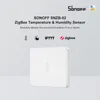 Smart hemkontroll Zigbee Mini/ Wireless Switch/ Temperaturfuktighet/ dörr/ rörelsessensor/ Zbbridge Ewelink för Alexa Google Homesmart