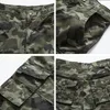 Uaicestar 100% katoen camouflage shorts mannen merk zomer militaire slanke broek groot formaat casual jogger heren 220318