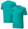 티셔츠 F1 포뮬러 원 경주복 짧은 슬리브 팀 유니폼 해밀턴 드라이버 챔피언십 폴리 에스터 빠른 건조 라운드 넥 티셔츠가 될 수 있습니다. T52W