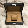 Titta på lådor Fall Luxury trälåda Fall Storage Display Organiser Maquillaje Sin Etiqueta Boxwatch Hele22