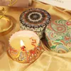 Home Candles Fragrance dried flowers creative iron cans aromatherapy candle household flower birthday candles hand gift candlesZC1230