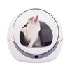 2022 Cat Grooming Automatic Self Cleaning Cats Sandbox Smart Litter Box Closed Tray Toilet Rotary Training Detachable Bedpan Pets Accessories Mat C0803X04