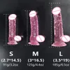 Mjuk silikon gelé penis med kuk vuxna leksaker sexig butik stor rumpa plugg för kvinna anal leksak realistisk enorm sugkopp dildo