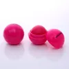 24 個かわいいラウンドボールリップクリーム 3D フルーツフレーバーリップスマッカーナチュラル保湿唇ケア口紅 6 色
