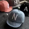 Wiosna lato litera dzieci chłopcy regulowane bawełniane baseball dziewczęta dzieci snapback hip-hopowy kapelusz słoneczny