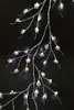 Decoratieve bloemen Kranaten Lage spanning Batterij Acryl Willow Garland 6ft Bendable Soft 60 PCS LED Warm Wit plus standaard Flowerde