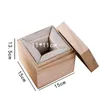 Gift Wrap Square Packaging Box Surprise 1 Piece Birthday Ornaments 15cm Wooden Mystery Caja Regalo Home GardenGift