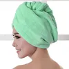 Towel Womens Bathroom Towels Microfiber Absorbent Quick Dry Hair Hat Cap Adults Bath Bathing Tools