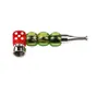 Smoking hookah Pipe New 100mm dice metal pipe personalized creativity exquisite portable with a pack of filter