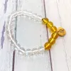 MG1537 brin 8 MM Citrine Lion zodiaque Bracelet mode femmes Quartz clair pierres précieuses Bracelets anniversaire pierre poignet Mala bijoux