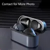 Bluetooth kulaklıklar çip metal menteşe kablosuz şarj kulaklıklar bluetooth kulaklık kablosuz şarj kutusu şok geçirmez kılıfı yeni