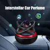 Décorations intérieures Parfum de voiture Créativité Énergie solaire Boule rotative interstellaire Ornements magnétiques Décoration de lévitation rotative S3F