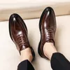 Classic Oxford Men schoenen leer uit Italië formele kledingschoenen voor mannen 2022 Zapatos hombre vestir comodos