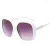 Sonnenbrille Mode gro￟e Rahmen Frauen Brand Designer Gradient Lens Reise Sonnenbrillen UV400 Gafas MulticolorSungglasSessunglasses UV400