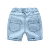 2-9 Years Children Shorts Toddler Kids Short Pant Summer Cotton Anchor Boys Beach Shorts Leisure Capris Baby Clothing KF553 220707