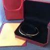 Klassiska armband guld silver armband stål manschett armband nlay armband kvinnor män älskar smycken gåva c80009 med boxkw9lnail armband