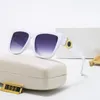 Luxusdesigner Sonnenbrille für Männer Frauen klassische Buchstaben Tiere Vollerfrist Sun Mody Marke hochwertige Brille 6 Farben