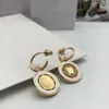 Женские обручи дизайнерские ювелирные ювелирные бриллианты золотые серьги букв аксессуары