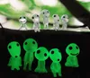 Novelty Items 10Pcs Luminous Tree Elf Micro Landscape Character Decoration Outdoor Glowing Miniature Garden Statue Potted Plant Inventory Wholesale