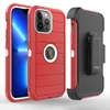 Clip-Verteidiger-Hüllen für iPhone 14 13 12 11 Pro Max XR XS Max 6 7 8 plus Samsung A12 A32 A13 A33 A53 S22 Ultra verbessern die TPU-Dickenstreifen-Designer