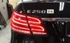 Bil bakljus LED baklykta för W212 W211 2009-2016 E200 E300 Bakre dimma Broms Vänd signal Automotive Tillbehör