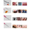 Nagelbürsten Gel Polnisch Malerei Liner Nail art zeichnen Druckbürsten Set Maniküre DIY Dotting Point Tool