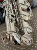 Silver YTS-82ZS structure B-flat professional tenor saxophone all-silver manufacturing comfortable feel Tenor sax high-quality sound