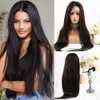 Full Cuticle Virgin Human Hair Full Lace Wigs Silky Straight Pre-Plucked High Density 180% Remy Gluelesss Wig Long Length 26 28 30 32 34 inch