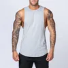 Camiseta sin mangas de gimnasio para hombre de alta calidad