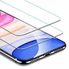 iPhone 11用の2パックの強化ガラスMax XR XS 8 7 Plus Samsung A11 A21 A41 A70 MOTO G7 LG STYLUS5スクリーンプロテクターフィルム