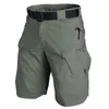 Men Shorts Urban Military Waterproof Cargo Tactical Male Outdoor Camo Breathable Quick Dry Pants Summer Casual 220715