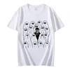 Phoebe Bridgers Ghost moda hombres mujeres imprimir camiseta Vintage camiseta hombre algodón manga corta Tee gótico Unisex camisetas 220610