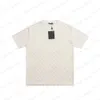22ss мужские дизайнерские футболки футболка клетчатая ткань для полотенец с коротким рукавом с круглым вырезом уличная одежда черный белый зеленый xinxinbuy S-XL