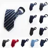 Bow Ties 24 Color Men Tie luie stropdas heren Easy Zipper Uniform Groep Security Dress Up Business Professional Man Gift Accessories Fred22