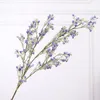 装飾的な花の花輪高級ベビーブラスグラスプラスチック人工庭園飾り白い偽の植物植物芸能人フローレス