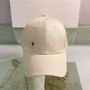 Borduurbrief snapbacks hoed mannen vrouwen casual stijl hoeden lente zomer solide kleur pet paar zonnebrandcrème caps