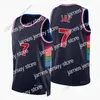 Баскетбол в колледже носит Джеймс Custom Printed 75th 2022 New City Basketball Jerseys Harris Embiid Simmons Green Curry Korkmaz Niang Maxey Thybulle Drummond Spring